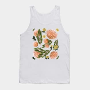 Pincushion Proteas Tank Top